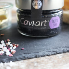 caviar vegano estilo trufa