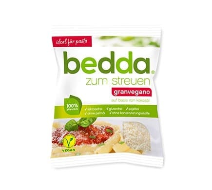 Parmesano vegano de Bedda