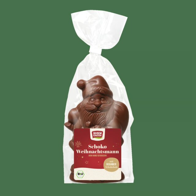 Santa Klaus Vegano Bio de Chocolate 90g