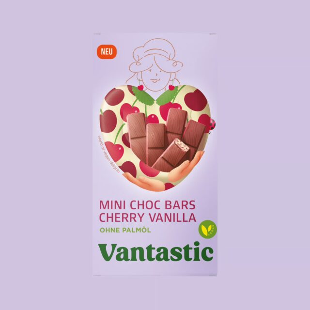 Barritas de Vainilla y Cereza 100g